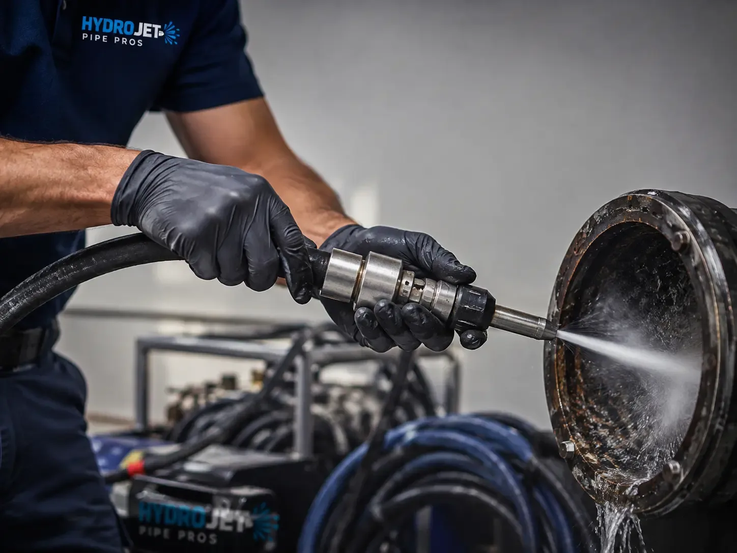Hydro Jet Pipe Descaling in Michigan Center, MI
